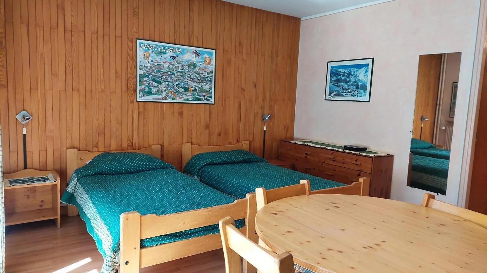 Studio Pour 2 Avec Balcon, Wifi Et Parking A Brides-Les-Bains - Fr-1-512-226